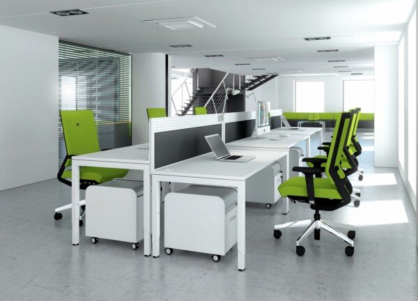 Elite Advance Rectangular Desk - Height Settable 1200 x 800 x 650-850mm