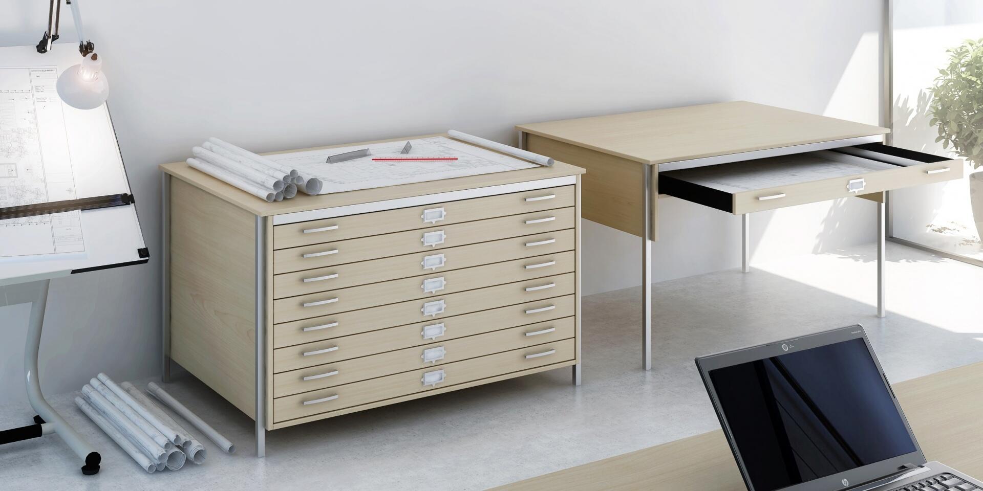 Elite Norton A1 Plan 1 Drawer Chest MFC Finish