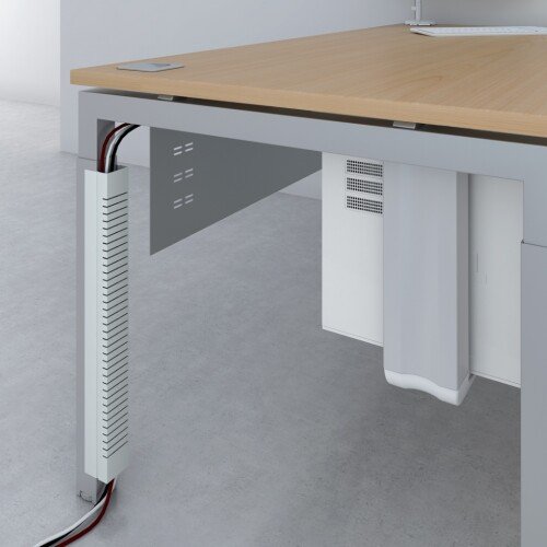 Elite Advance Rectangular Desk - Height Settable MFC Finish 1600 x 1000 x 650-850mm
