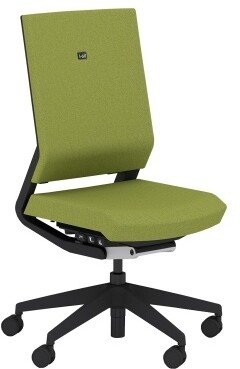Elite i-sit Upholstered 24 Hour Task Chair With Polished Aluminium 5* Base