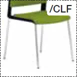 Elite i-sit Mesh 4 Legged Meeting Chair With Chrome Frame
