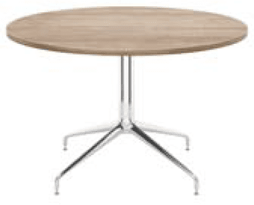 Elite Rio Circular Meeting Table - 1000 x 725mm