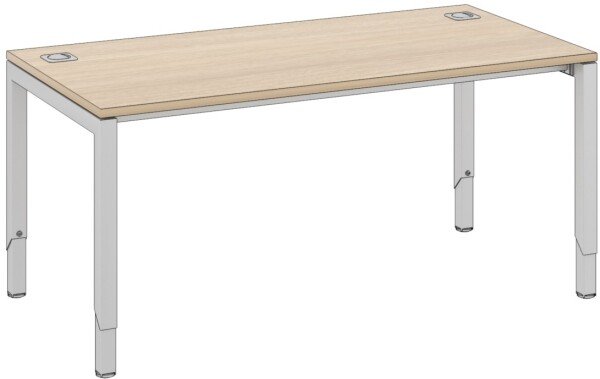 Elite Advance Rectangular Desk - Height Settable 1000 x 800 x 650-850mm