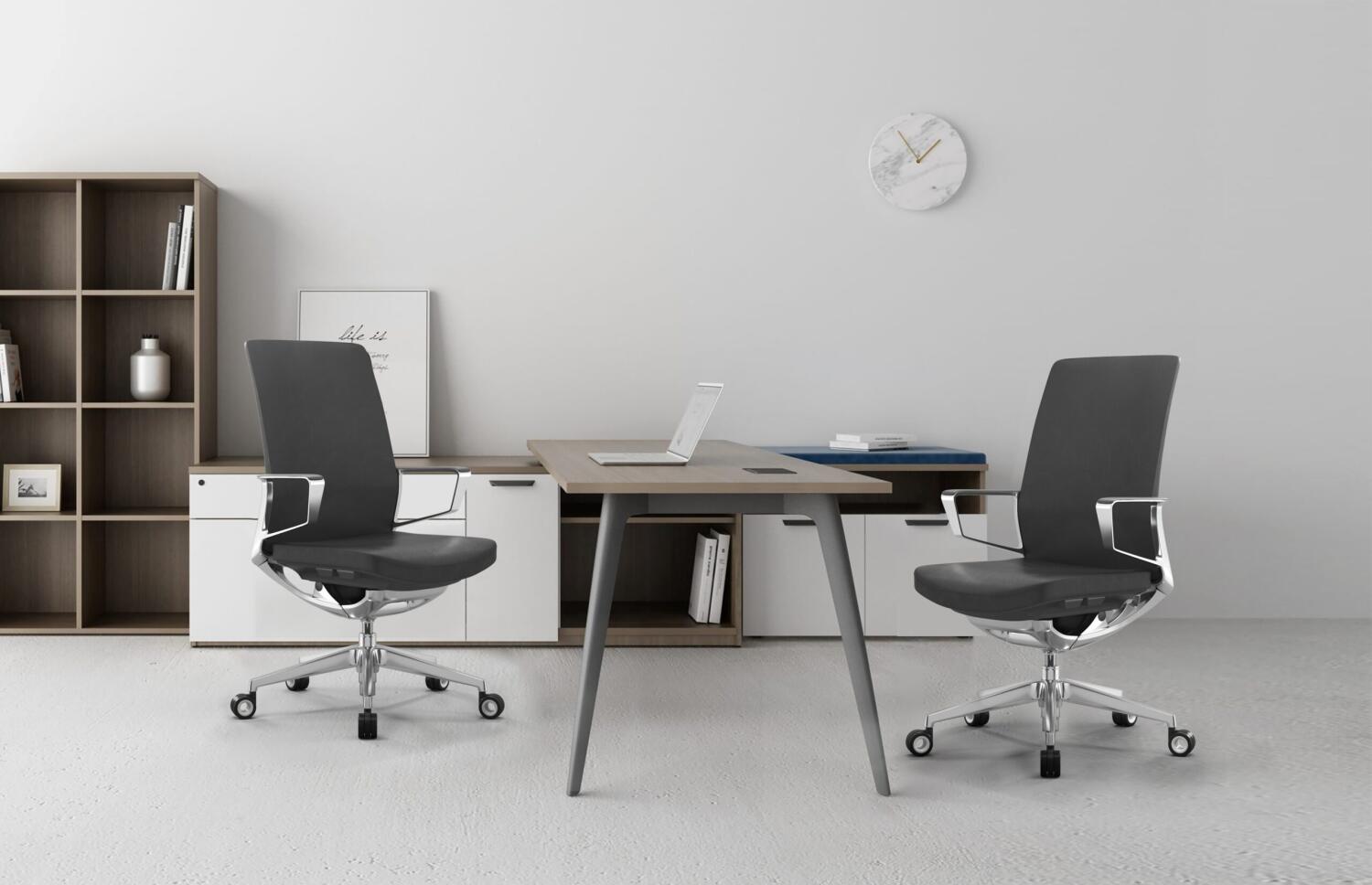 Elite Hugo five Star Executive Task Chair with 4d Arms and polished ...