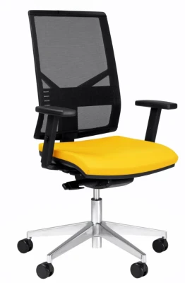 Elite Mix Mesh Task Chair With Polished Base