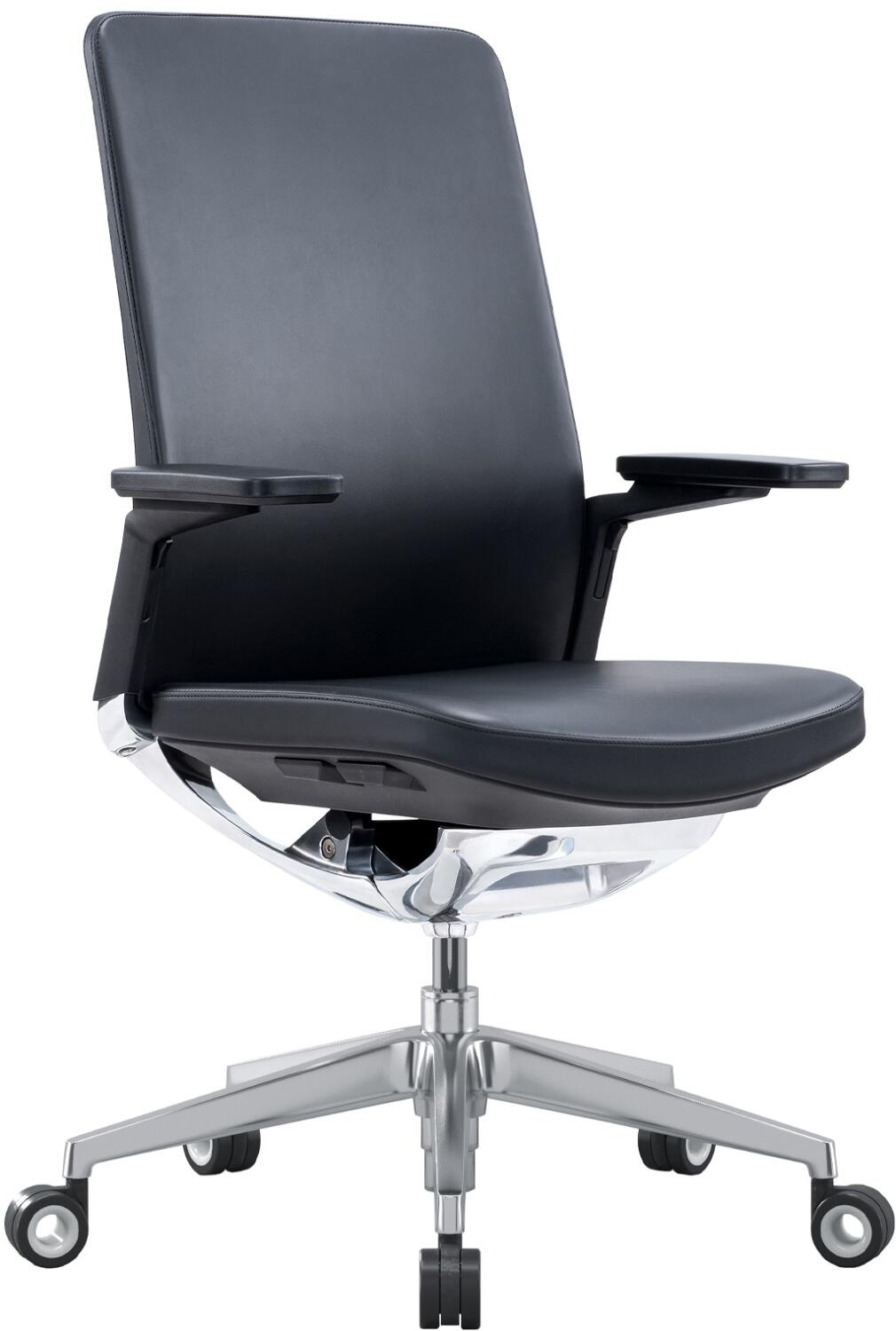Elite Hugo five Star Executive Task Chair with 4d Arms and polished ...