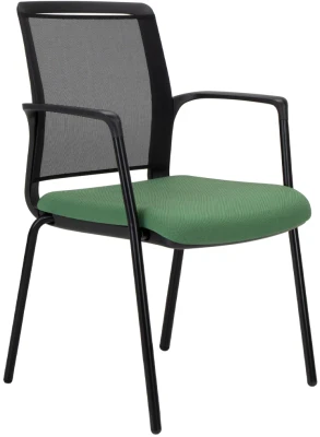 Elite Infinity Chair with Upholstered Seat & Mesh Back