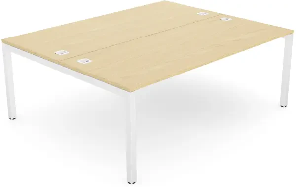 Elite Matrix+ Double Bench - (W) 2000mm x (D) 1600mm x (H) 740mm - Ash