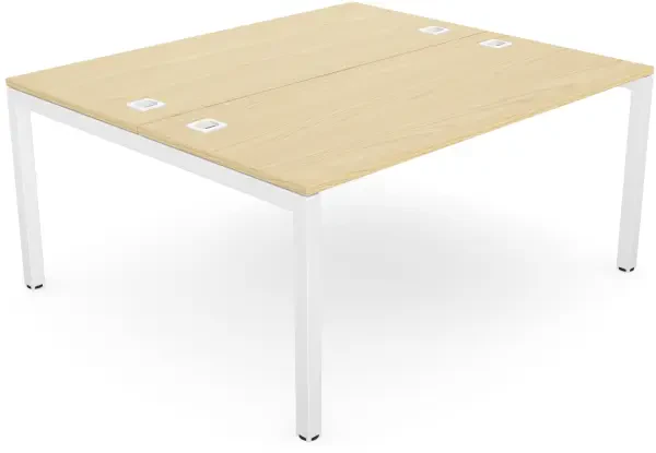 Elite Matrix+ Double Bench - (W) 1600mm x (D) 1400mm x (H) 740mm - Ash