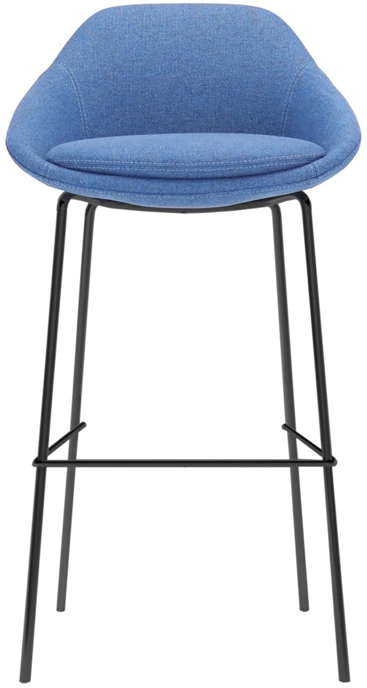 Elite Ovo Four Legged Stool With Upholstered Seat - Elite Office ...