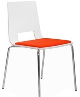 Elite Multiply Breakout Open Back Chair with Upholstered Seat