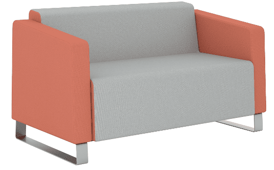 Elite Ella Two Seater Full Back Sofa - Padang Tufted Two Arm Chaise Lounge Elite Ella Two Seater Full Back Sofa - Padang Tufted Two Arm Chaise Lounge