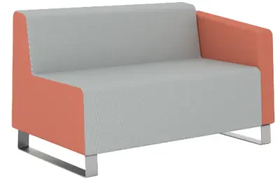 Elite Ella Two Seater Right Arm Full Back Sofa