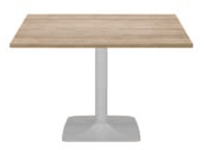 Elite Square Pyramid Base Meeting Table - 800 x 800 x 725mm