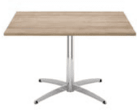 Elite Cascara Square Meeting Table MFC Finish - 1000 x 1000 x 725mm