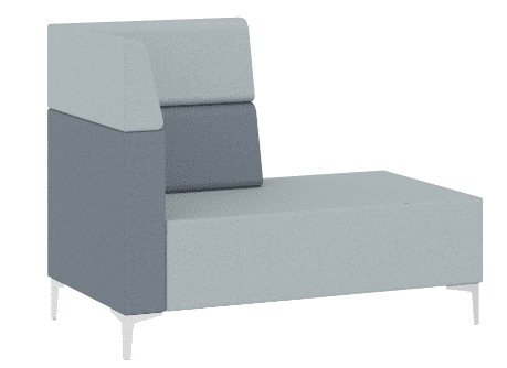 Elite Evo Plus Two Seater Left Arm Left Half Medium Back Sofa