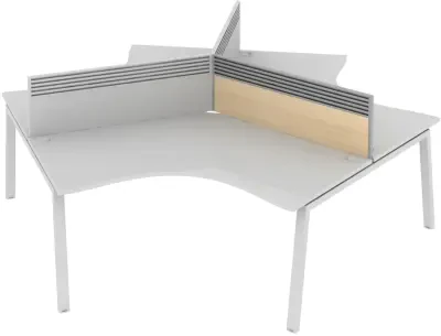 Elite Linnea System Screen 120 Degree with Management Rail - MFC