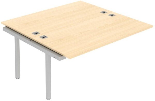 Elite Matrix Double Bench with Shared Inset Leg 1200 x 1200mm
