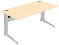 Elite Kassini Rectangular Desk 1200mm - Height Adjustable MFC Finish