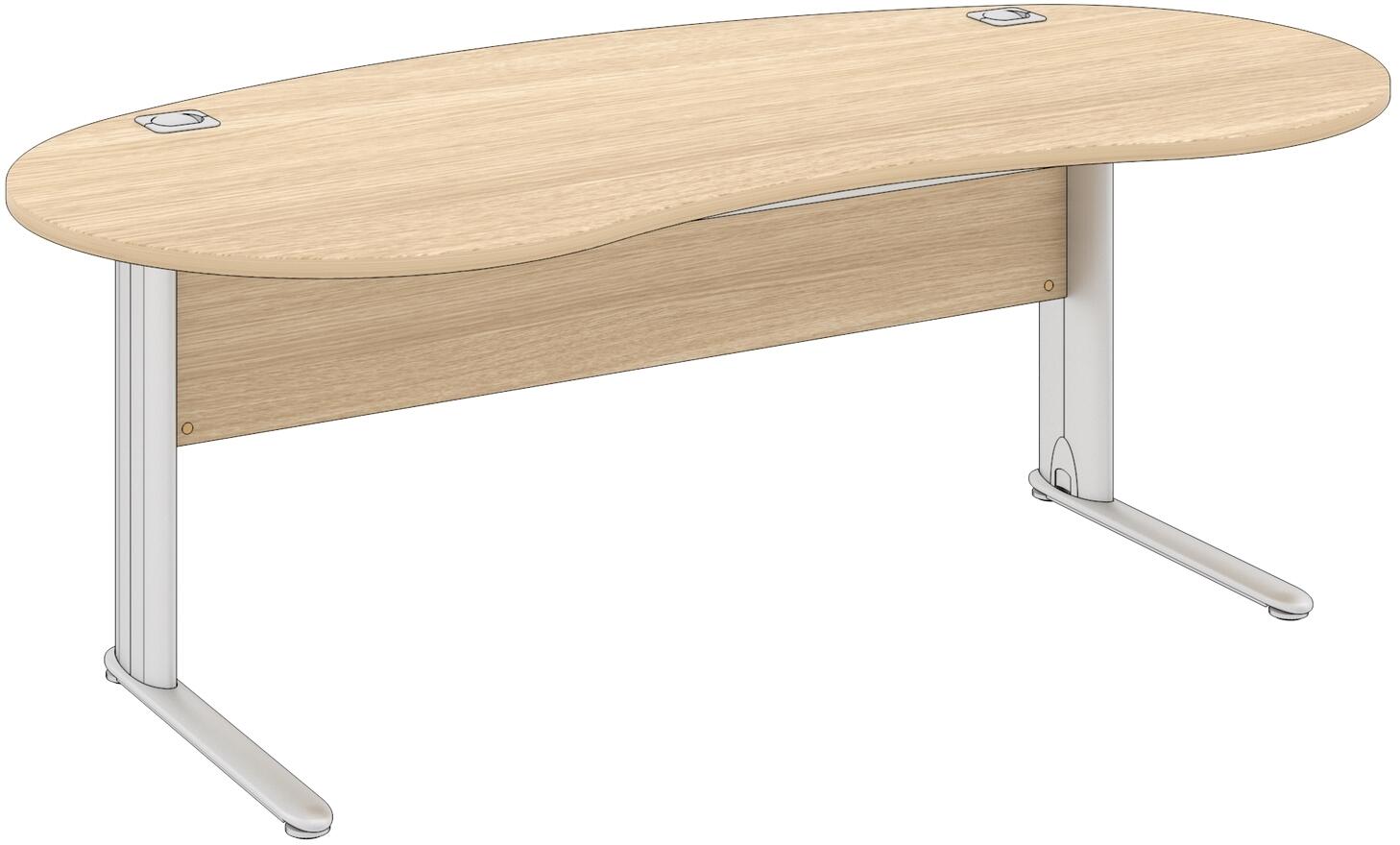 Elite Optima Plus Kidney Desk Elite Office Furniture Direct