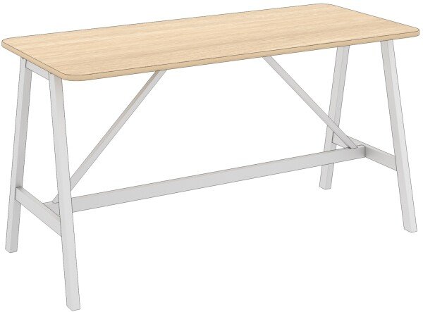 Elite Harmony High Bench Table with Support Frame - 2000 x 900 x 1050mm