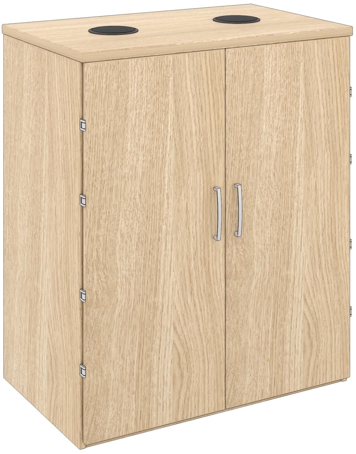 Elite Recycling Unit with 2 Hinged Lockable Doors Elite Office