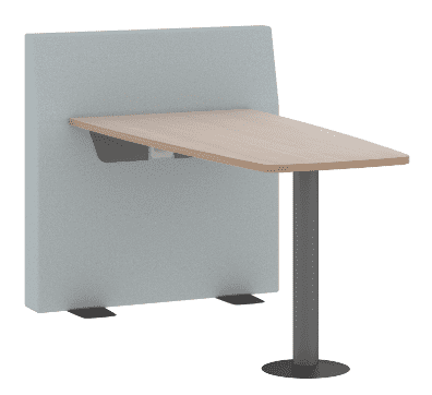Elite Evo Plus Medium Back Privacy Panel For Two Seater Chair Office Furniture Direct Elite Evo Plus Medium Back Privacy, Elite Office Furniture Standing Desk