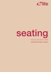 Elite Seating Specification Guide 2023