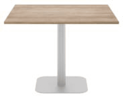 Elite Square Meeting Table - 600mm